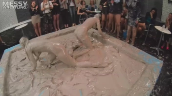 Messy Wrestling: Lost Footage Found! Leathered Up Mad Mud Throw-down! ! Action Cam Footage! Screencap 67 on sinx.preview.netperv.com