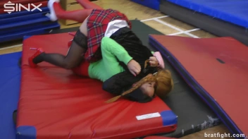 Naughty College Girls in Stockings Catfight - Cam 1 Screencap 20 on sinx.preview.netperv.com