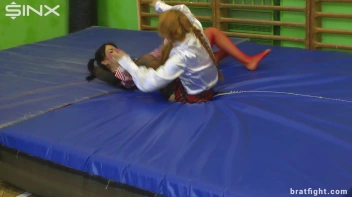 Naughty College Girls in Stockings Catfight - Cam 1 Screencap 67 on sinx.preview.netperv.com