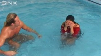 Wet Babe Sucks Cock In The Pool Screencap 3 on sinx.preview.netperv.com