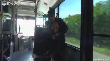 Sporty Stud Pisses Over Girl On The Bus Screencap 29 on sinx.preview.netperv.com