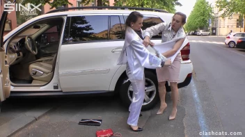 Public Clothes Ripping For Brunette Twins Screencap 32 on sinx.preview.netperv.com