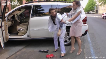 Public Clothes Ripping For Brunette Twins Screencap 33 on sinx.preview.netperv.com