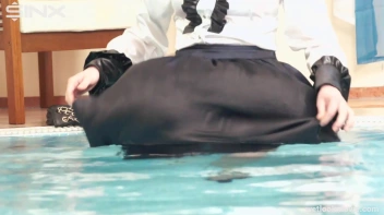 Clothed Lesbian Friends Jump Into Pool Together Screencap 26 on sinx.preview.netperv.com