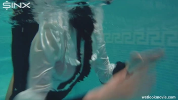 Clothed Lesbian Friends Jump Into Pool Together Screencap 36 on sinx.preview.netperv.com