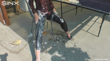 Cute blonde gets messy with pies Screencap 24 on sinx.preview.netperv.com