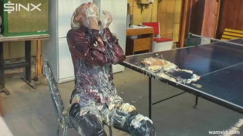 Cute blonde gets messy with pies Screencap 34 on sinx.preview.netperv.com