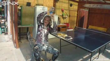 Cute blonde gets messy with pies Screencap 38 on sinx.preview.netperv.com