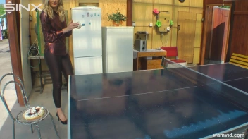 Cute blonde gets messy with pies Screencap 5 on sinx.preview.netperv.com