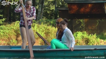 Boating Babes End Up Wet And Messy - Cam 2 Screencap 1 on sinx.preview.netperv.com