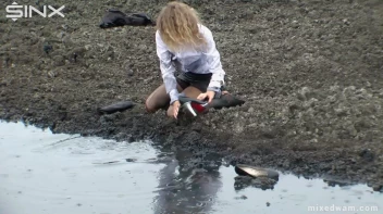 Muddy Mixed Wrestling For Arguing Couple - Cam 2 Screencap 36 on sinx.preview.netperv.com