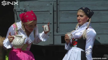 Sexy milkmaids get messy with cream and eggs - Cam 2 Screencap 34 on sinx.preview.netperv.com