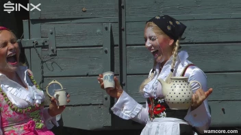 Sexy milkmaids get messy with cream and eggs - Cam 2 Screencap 40 on sinx.preview.netperv.com