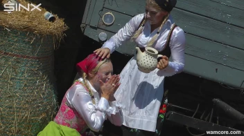 Sexy milkmaids get messy with cream and eggs - Cam 2 Screencap 50 on sinx.preview.netperv.com