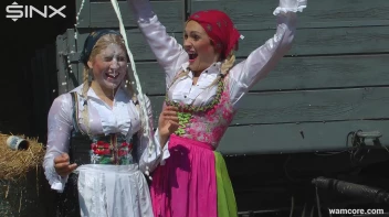 Sexy milkmaids get messy with cream and eggs - Cam 2 Screencap 64 on sinx.preview.netperv.com