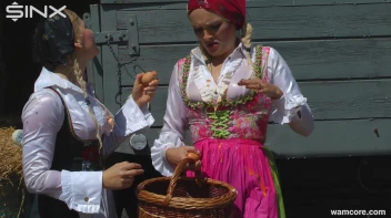 Sexy milkmaids get messy with cream and eggs - Cam 2 Screencap 74 on sinx.preview.netperv.com