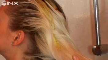 Pretty Blonde Is Soaked While Getting Hair Washed Screencap 8 on sinx.preview.netperv.com