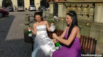 Wedding Day Wet-Down Around Town Screencap 9 on sinx.preview.netperv.com