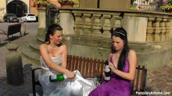 Wedding Day Wet-Down Around Town Screencap 13 on sinx.preview.netperv.com