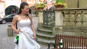 Wedding Day Wet-Down Around Town Screencap 33 on sinx.preview.netperv.com