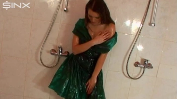 Sexy Babe In Satin Drenches Herself In Oil Screencap 47 on sinx.preview.netperv.com