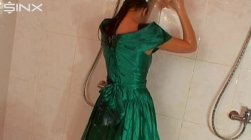 Sexy Babe In Satin Drenches Herself In Oil Screencap 60 on sinx.preview.netperv.com