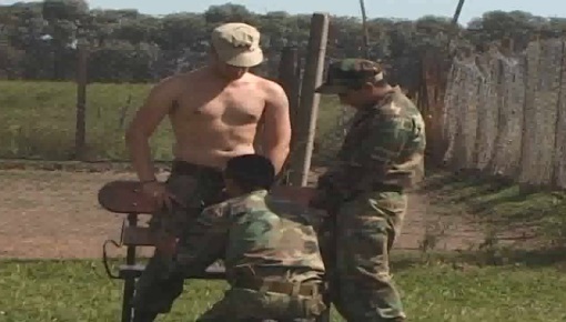 Latest deal - military boy fuck outdoor