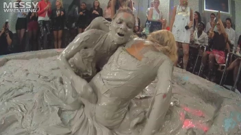 Messy Wrestling: Blonde vs. Redhead Free For All! Which One Will Settle The Slop Score Once & For All!? Screencap 13 on sinx.preview.netperv.com