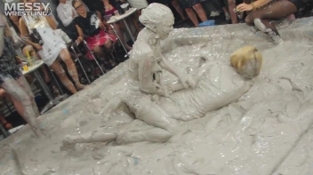 Messy Wrestling: Blonde vs. Redhead Free For All! Which One Will Settle The Slop Score Once & For All!? Screencap 24 on sinx.preview.netperv.com