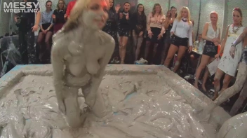 Messy Wrestling: Blonde vs. Redhead Free For All! Which One Will Settle The Slop Score Once & For All!? Screencap 41 on sinx.preview.netperv.com