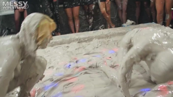Messy Wrestling: Blonde vs. Redhead Free For All! Which One Will Settle The Slop Score Once & For All!? Screencap 48 on sinx.preview.netperv.com