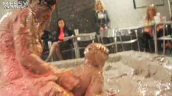 Muddy Wrestling: Busty Satin, Leather/Denim & Casual Slam - 3 Amateur Battles - Audience vs Audience Screencap 92 on sinx.preview.netperv.com
