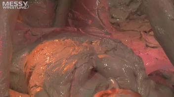 Muddy Wrestling: Busty Satin, Leather/Denim & Casual Slam - 3 Amateur Battles - Audience vs Audience Screencap 26 on sinx.preview.netperv.com