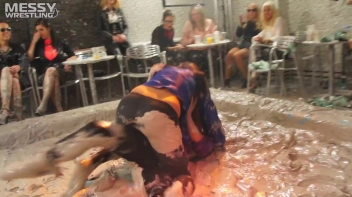 Muddy Wrestling: Busty Satin, Leather/Denim & Casual Slam - 3 Amateur Battles - Audience vs Audience Screencap 72 on sinx.preview.netperv.com
