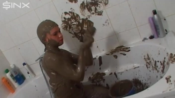 Mud Covered Hottie Rinses Off In Shower Screencap 25 on sinx.preview.netperv.com