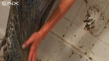 Mud Covered Hottie Rinses Off In Shower Screencap 45 on sinx.preview.netperv.com