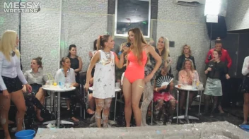 Messy Wrestling: Valentina Ross The Boss Throws Down In The Mud In Style!! Screencap 2 on sinx.preview.netperv.com