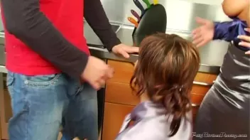 Fuck Cooking - These Satin Beauties Are Cock Hungry Now! Screencap 18 on sinx.preview.netperv.com