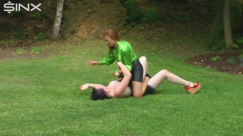 Busty Babe Gets Pissed On And Wrestles Screencap 17 on sinx.preview.netperv.com