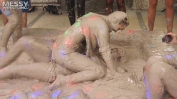 Messy Wrestling: Fully Clothed Fueds In The Mud! 4 No Mercy Catfighters Get Their Slop On! Screencap 93 on sinx.preview.netperv.com