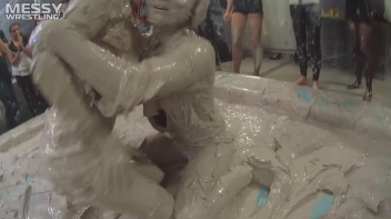 Messy Wrestling: Fully Clothed Fueds In The Mud! 4 No Mercy Catfighters Get Their Slop On! Screencap 102 on sinx.preview.netperv.com