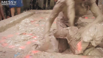 Messy Wrestling: Fully Clothed Fueds In The Mud! 4 No Mercy Catfighters Get Their Slop On! Screencap 38 on sinx.preview.netperv.com