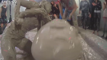Messy Wrestling: Fully Clothed Fueds In The Mud! 4 No Mercy Catfighters Get Their Slop On! Screencap 40 on sinx.preview.netperv.com