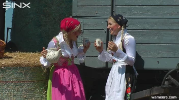 Sexy milkmaids get messy with cream and eggs - Cam 1 Screencap 35 on sinx.preview.netperv.com