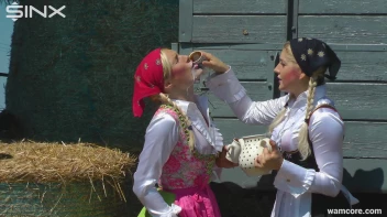 Sexy milkmaids get messy with cream and eggs - Cam 1 Screencap 39 on sinx.preview.netperv.com