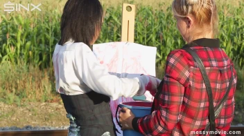 Outdoor Painting Session Turns Messy Quick Screencap 18 on sinx.preview.netperv.com