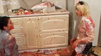 Maid And Bitchy Boss In WAM Catfight Screencap 35 on sinx.preview.netperv.com