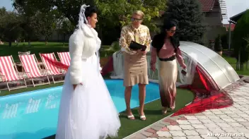 Wedding Day Wetlook Disaster Screencap 9 on sinx.preview.netperv.com