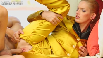 Simony Diamond: Shiny Satin Babes Love The Taste Of High-End Ass And Cum Screencap 58 on sinx.preview.netperv.com