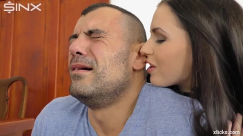 Face Licking Babe Slobbers Over Her Husband Screencap 8 on sinx.preview.netperv.com